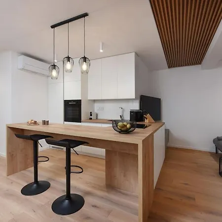 Fux Penthouse Whirlpool Meerblick 公寓 扎达尔